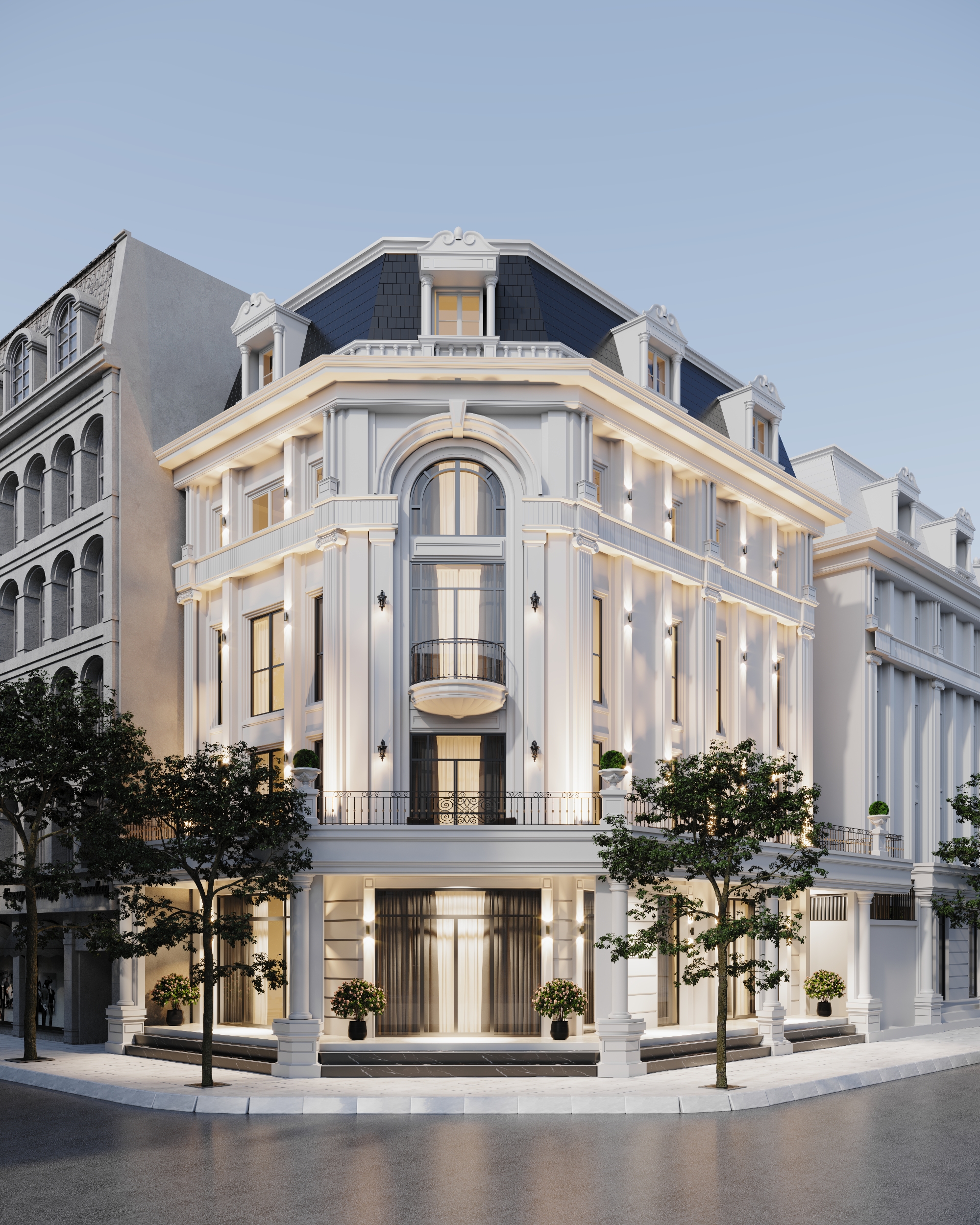 Dự án thiết kế biệt thự tại Louis city Hoàng Mai - Chị Hà