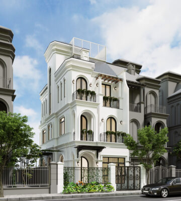 Dự án thiết kế biệt thự Chị Kim Anh SB17.26 - VOP 1